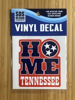 SDS Design Tennessee Home Tristar 3" Decal