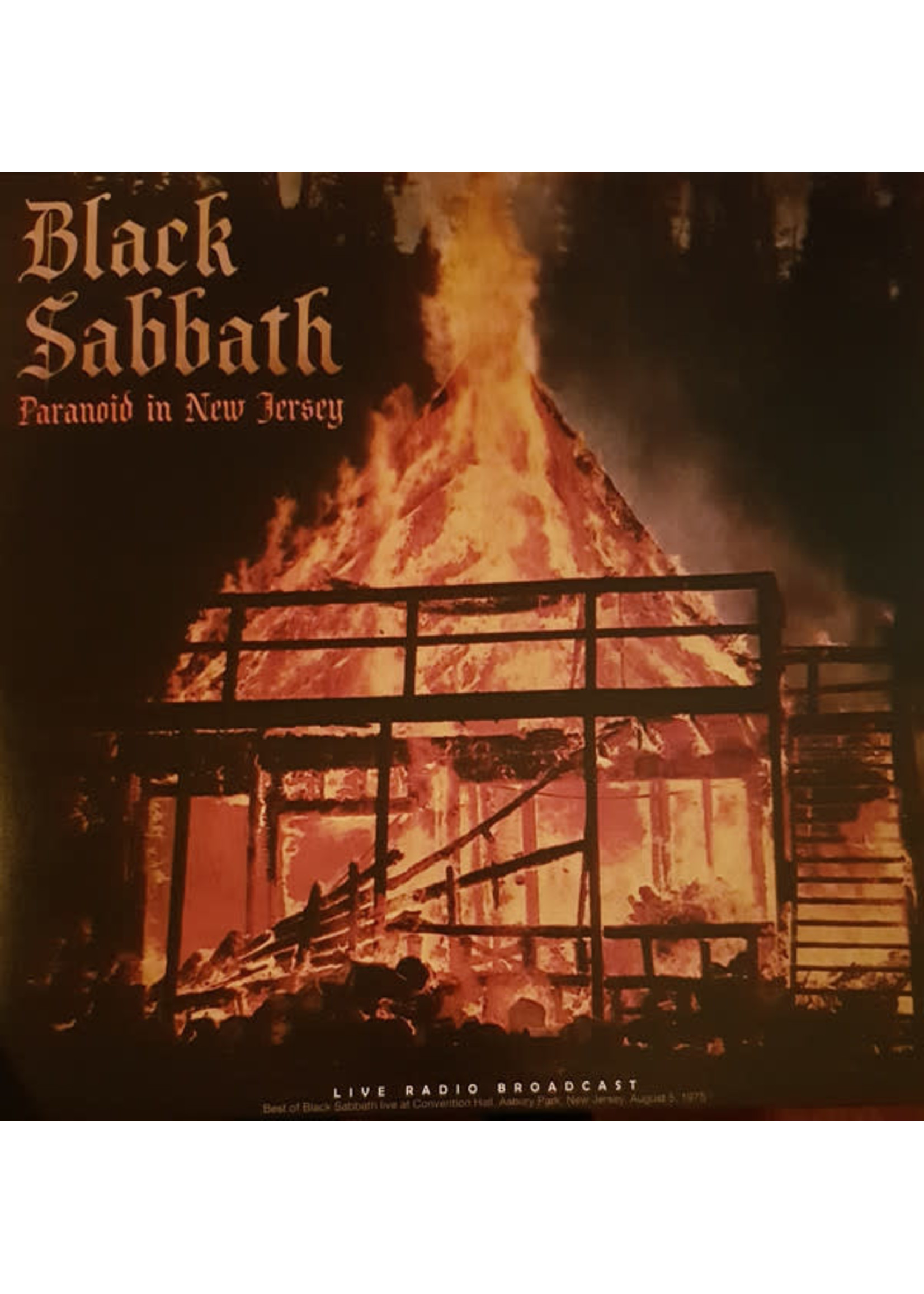 Black Sabbath Paranoid in New Jersey: 1975