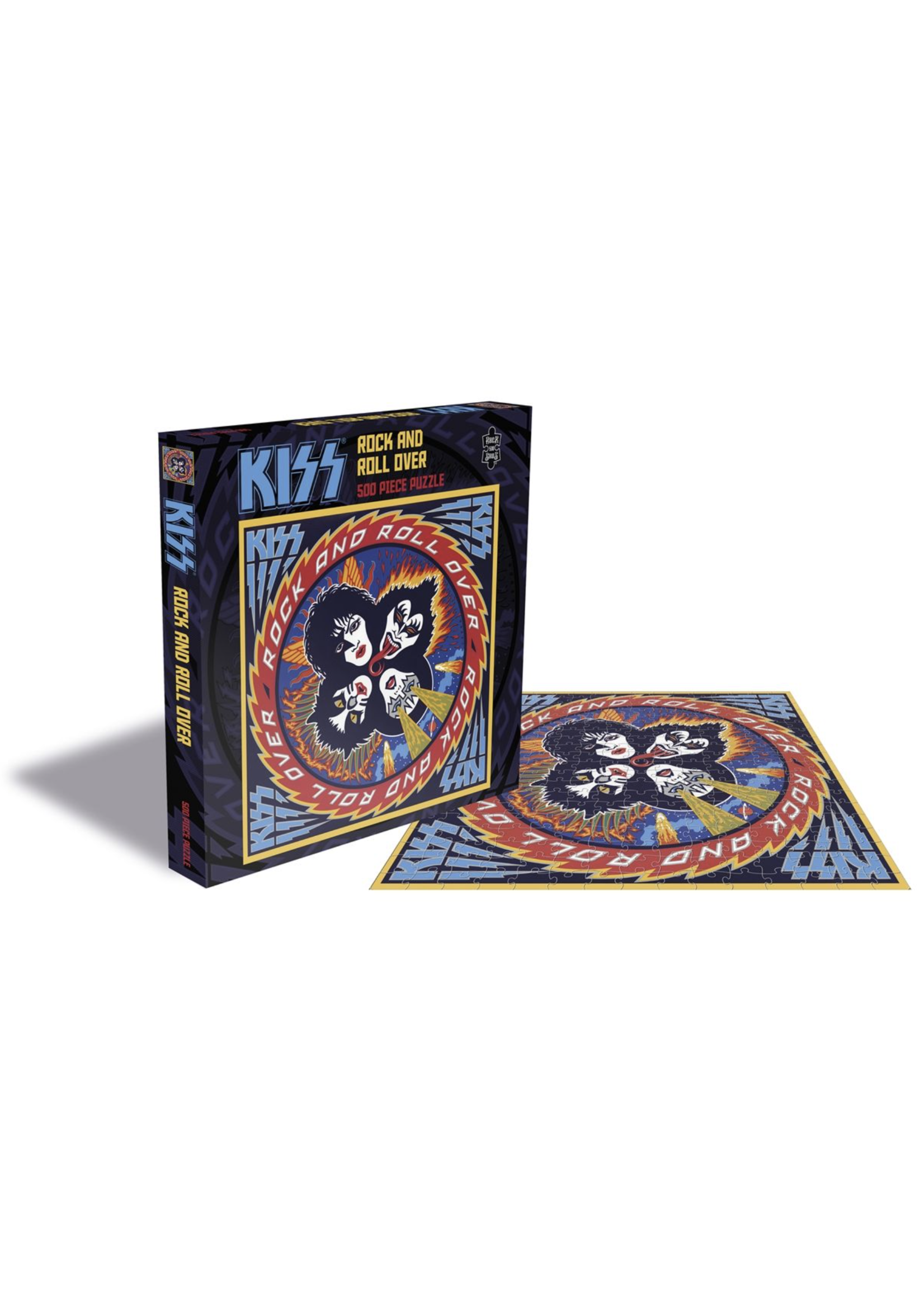 Kiss Rock And Roll Over 500 Piece Puzzle