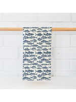 Toadfish Coastal Kitchen Fish Dish Towel