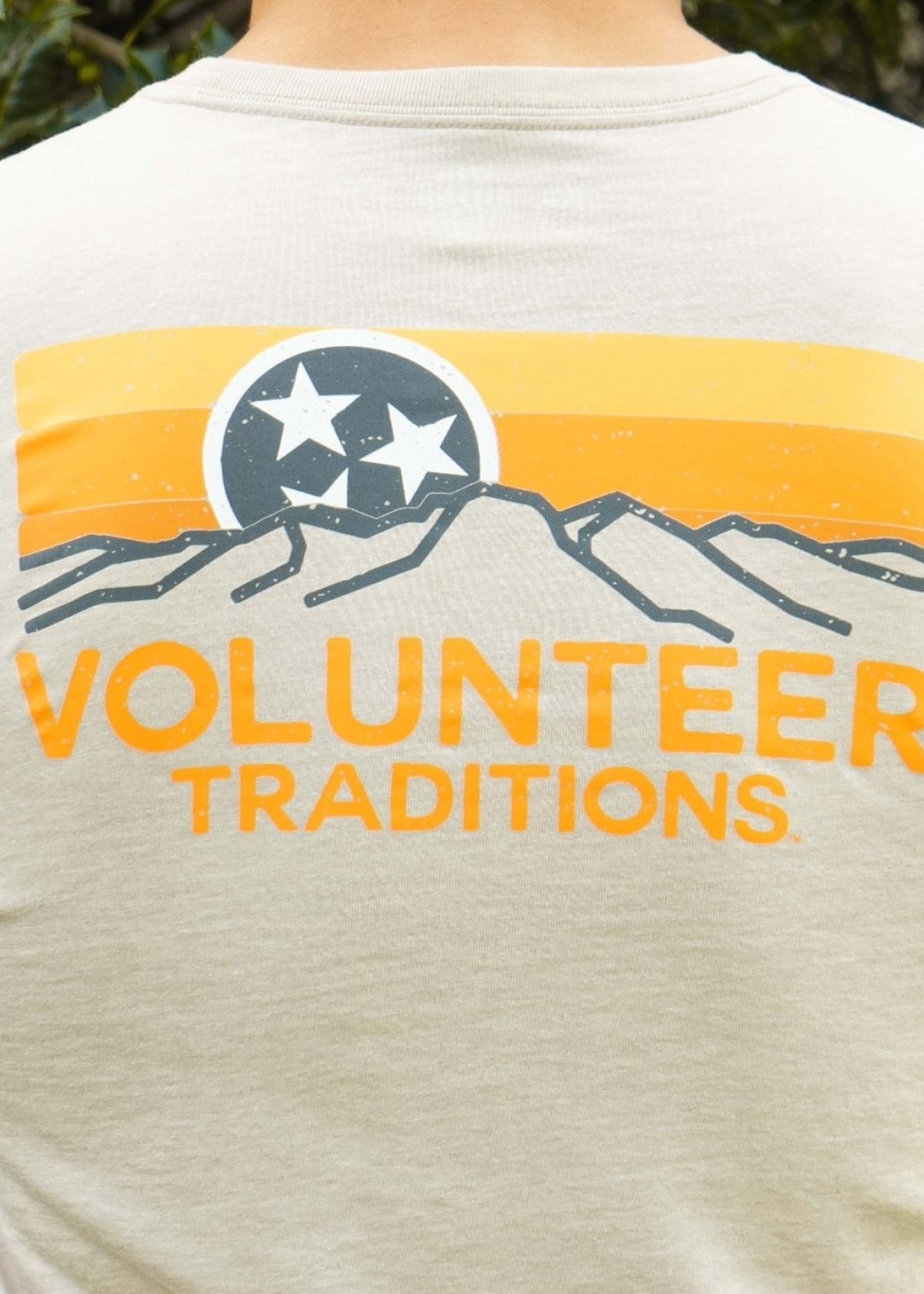 Volunteer Traditions Horizon L/S Oatmeal/Orange