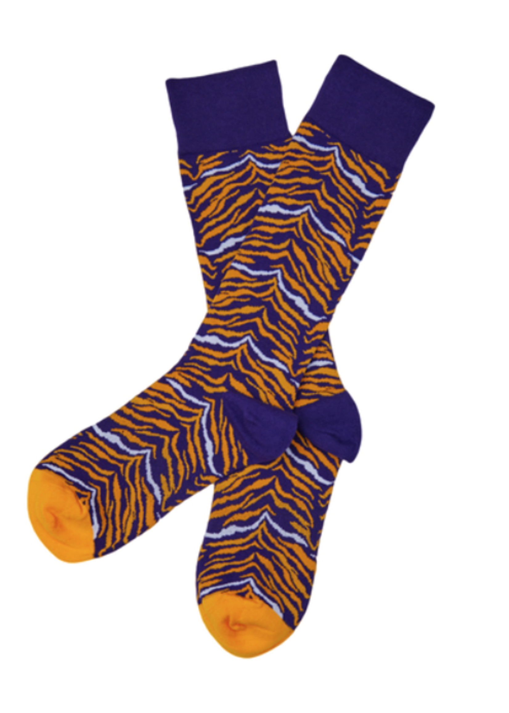 Dead Soxy Purple & Gold Tiger Stripe
