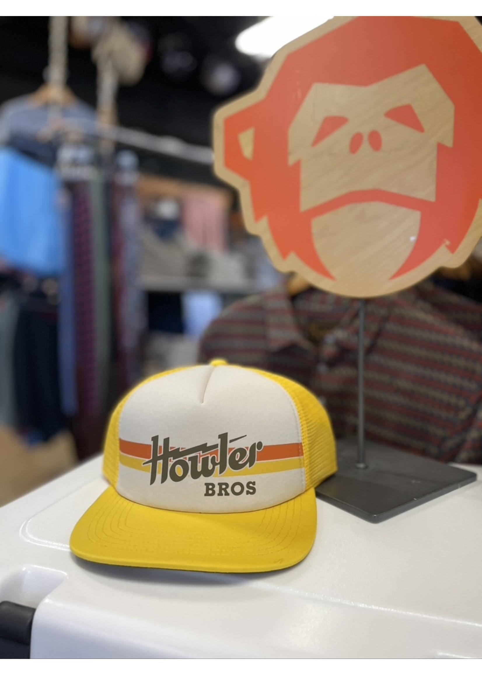 Howler Brothers Howler Electric Stripe Gold/Stone Snapback