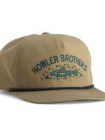Howler Brothers Creative Creatures Trout Khaki Snapback