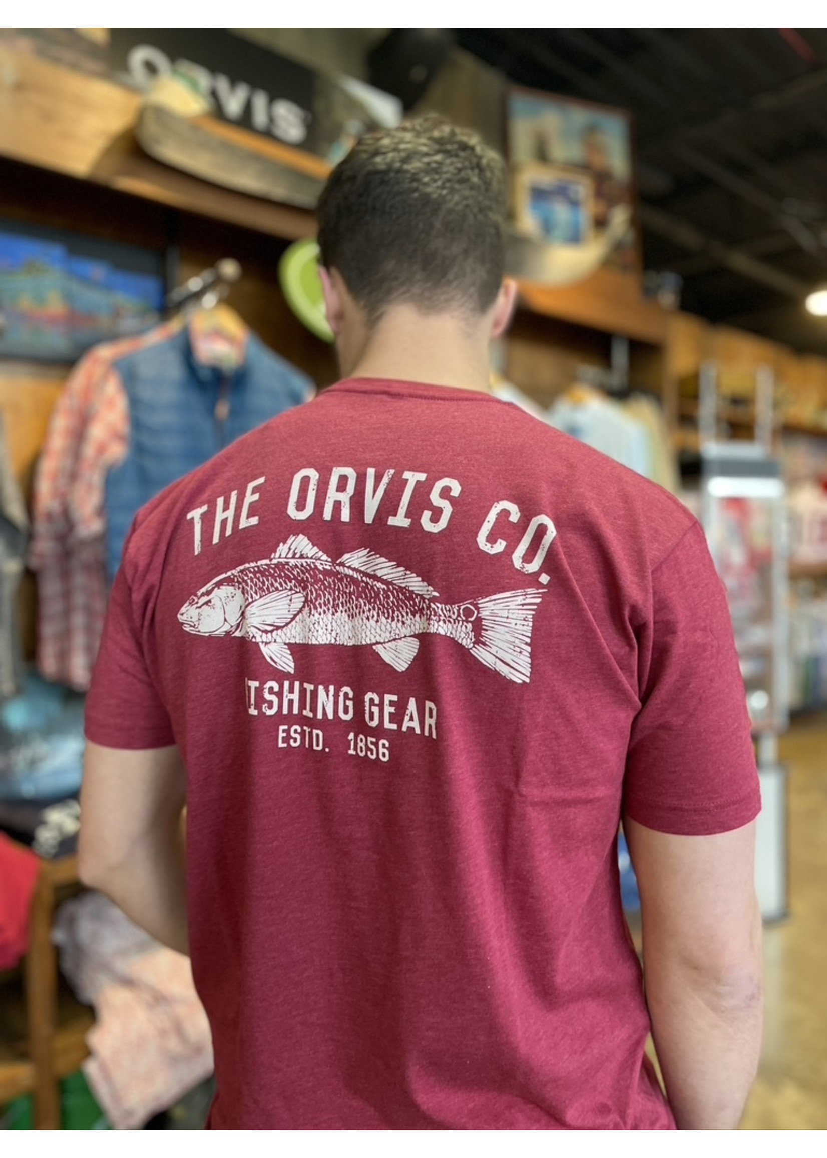 Orvis Spottail Tee - Red