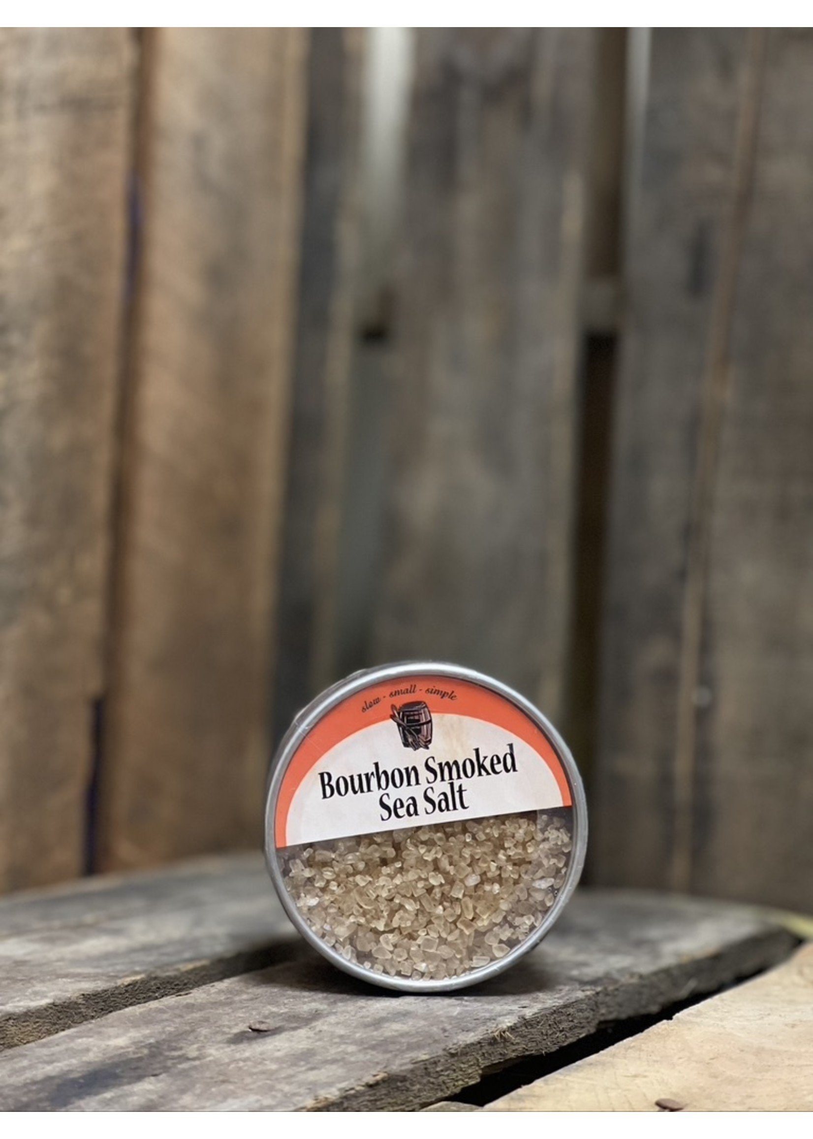 Bourbon Barrel Bourbon Smoked Sea Salt 5oz Tin