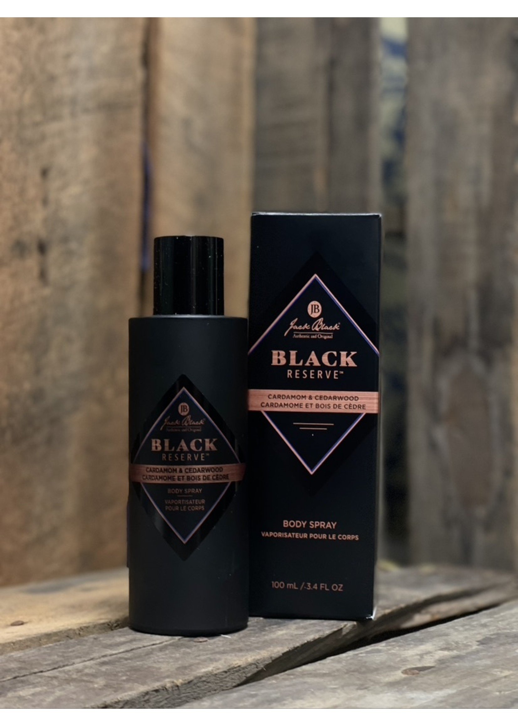 Jack Black Black Reserve Body Spray 3.4 oz