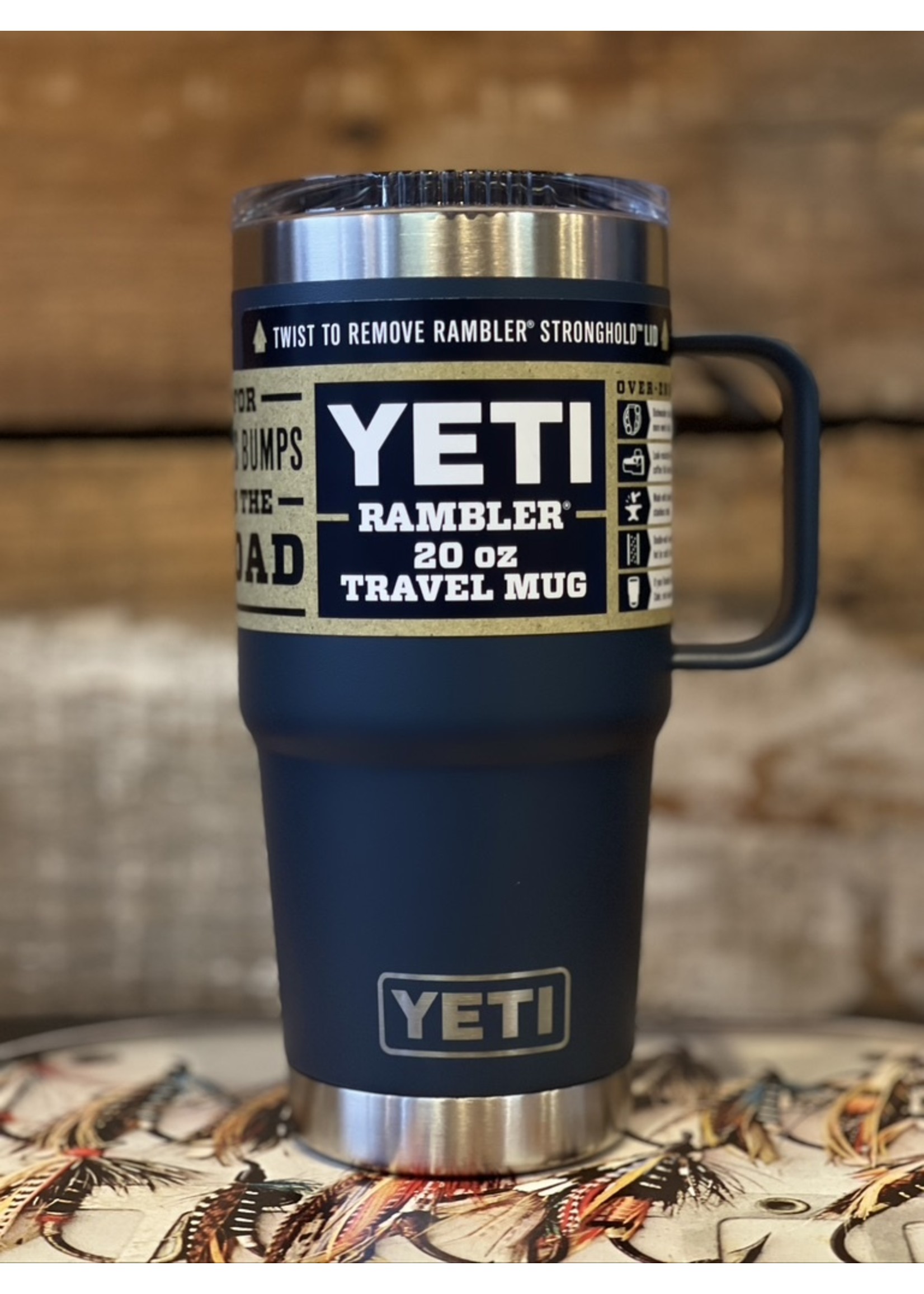 Yeti - Rambler 20 oz Travel Mug - Navy