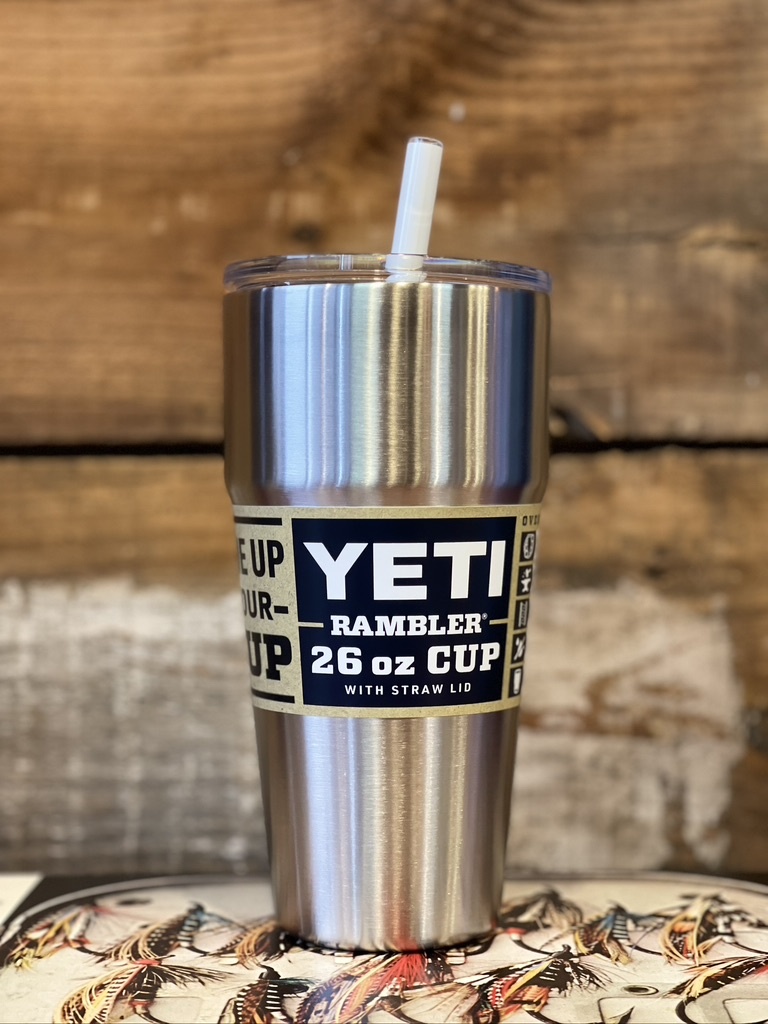 Rambler 26 oz Straw Cup Stainless