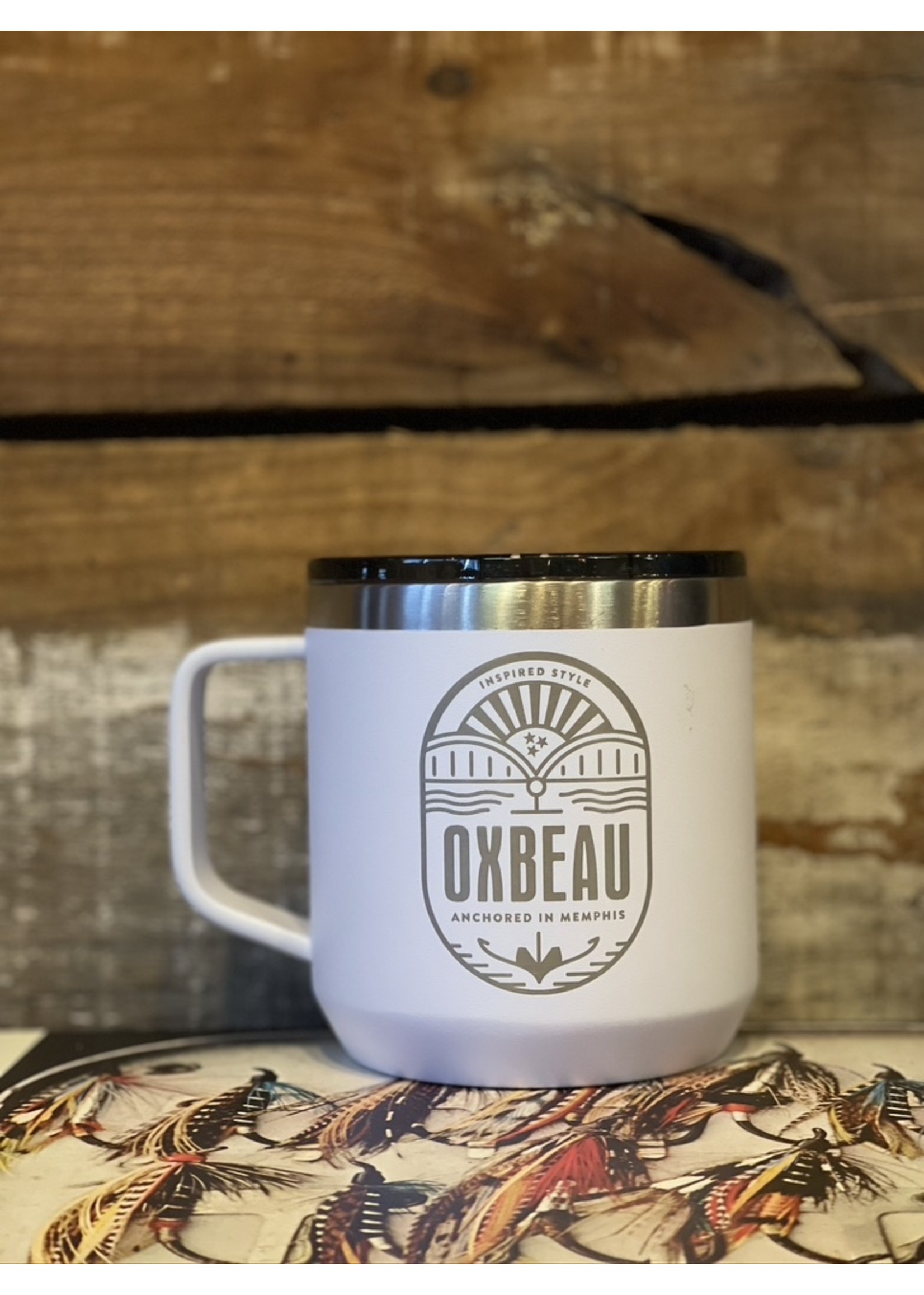 16 oz Gradient Coffee Mug w/ Custom Imprint Cafe Latte Cups | Plum Grove