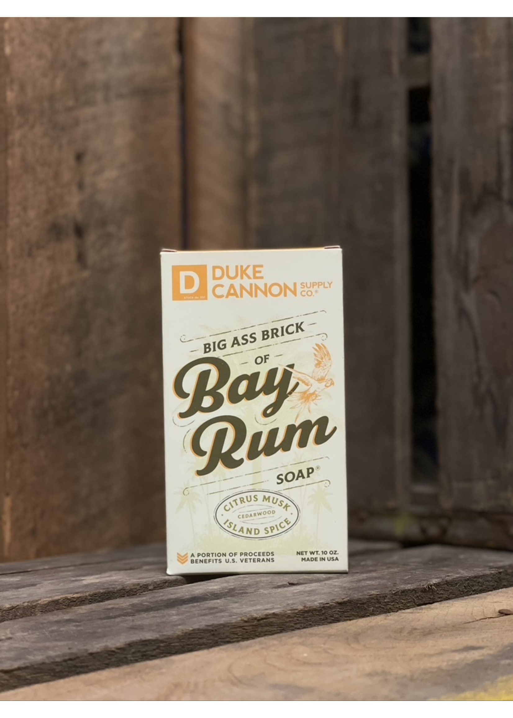 Duke Cannon Supply Co. Soap, Bay Rum - 10 oz