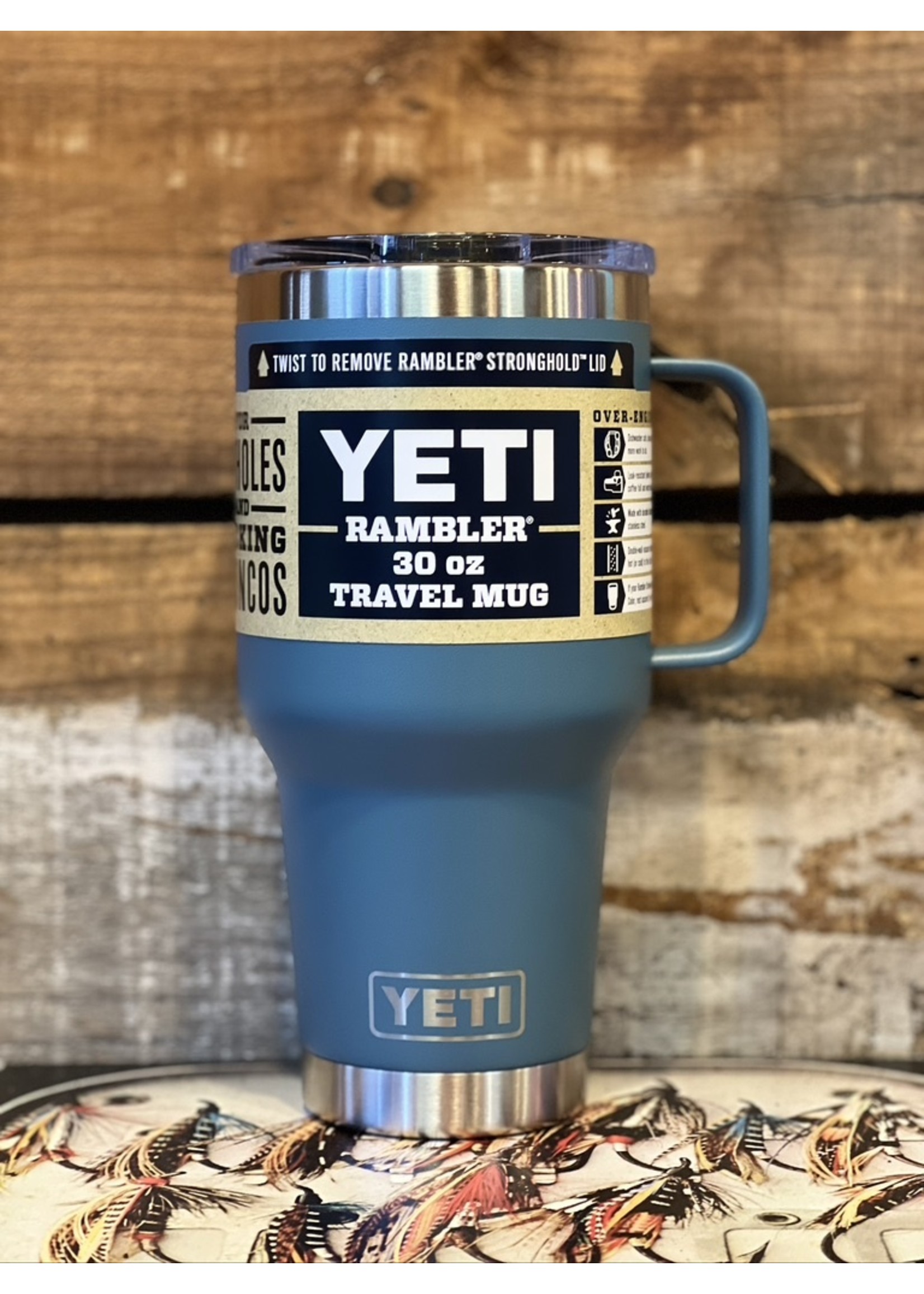 YETI Rambler 30 oz Travel Mug Nordic Blue