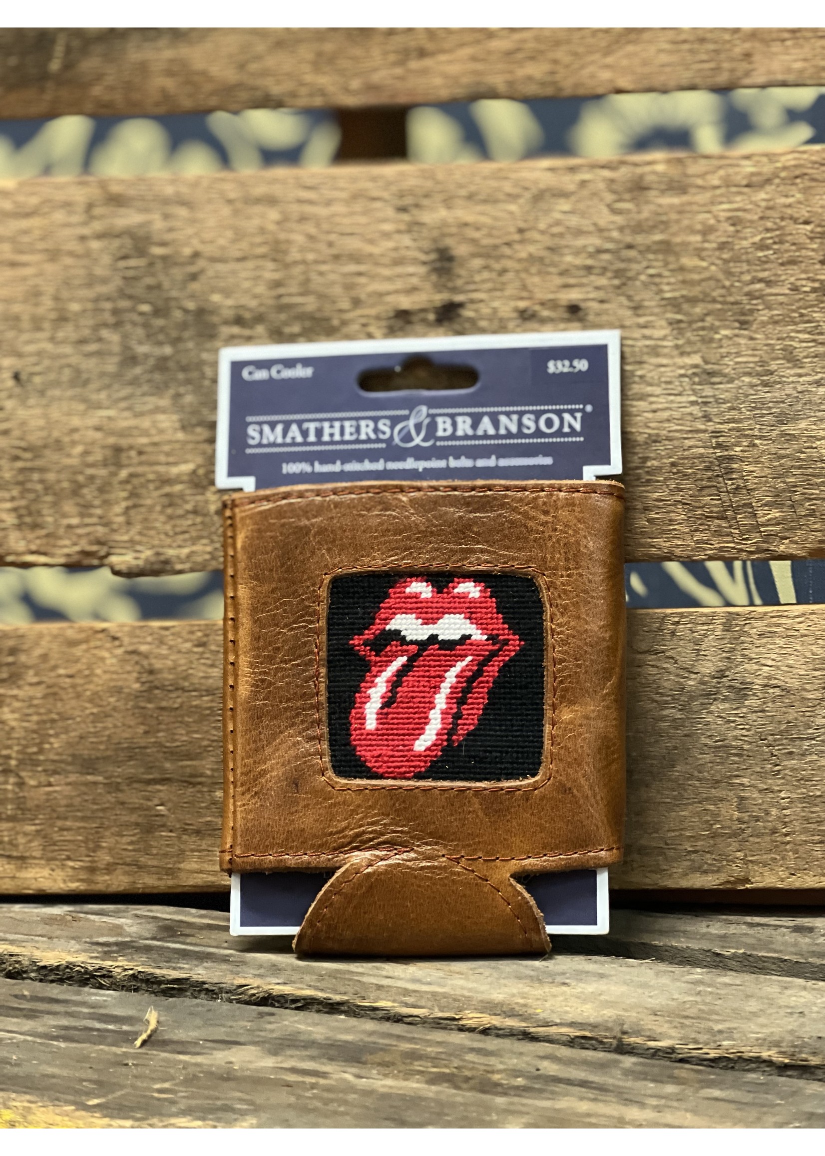 Smathers and Branson Leather Can Koozie - Travis Manion Foundation