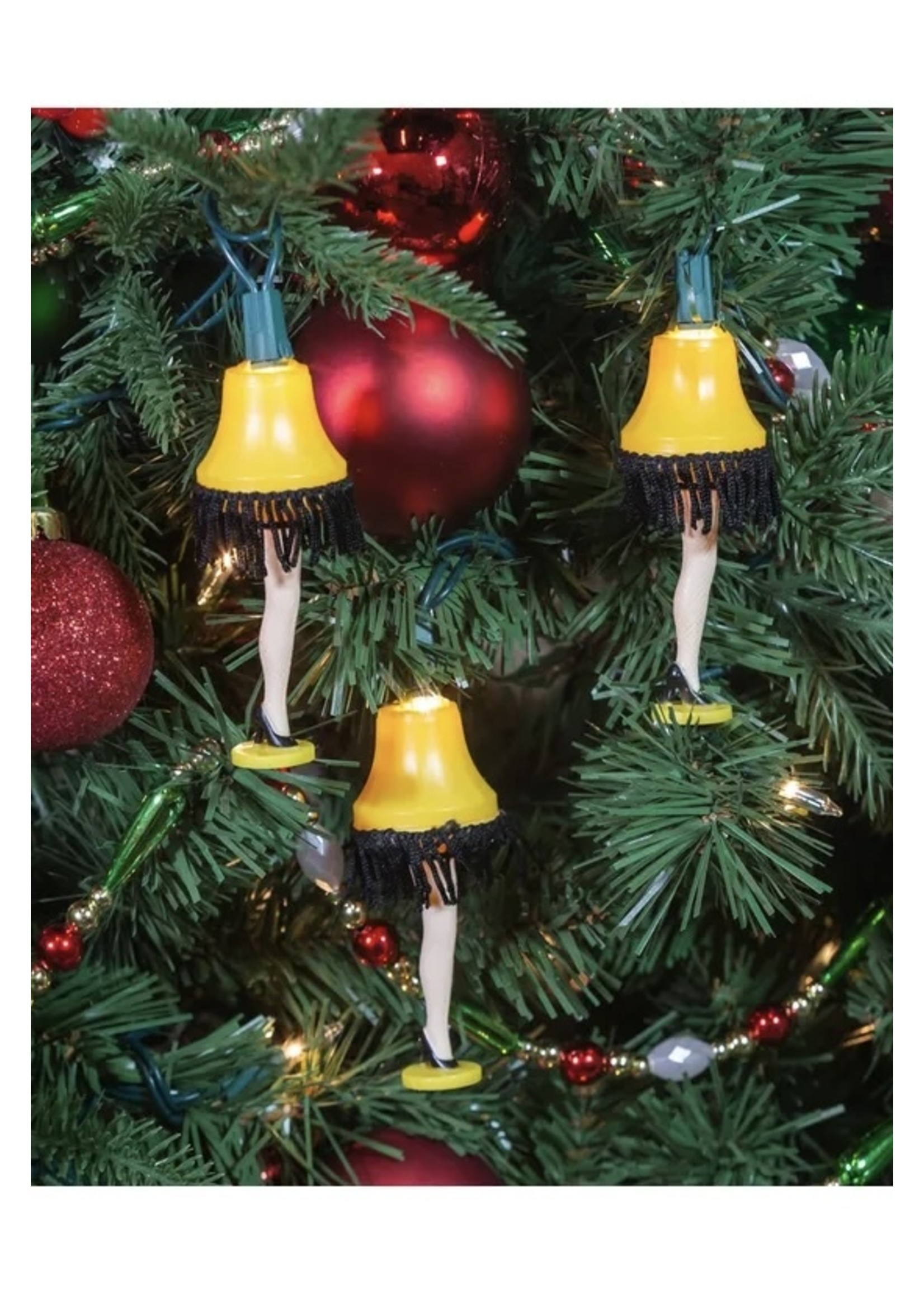 a christmas story leg ornament