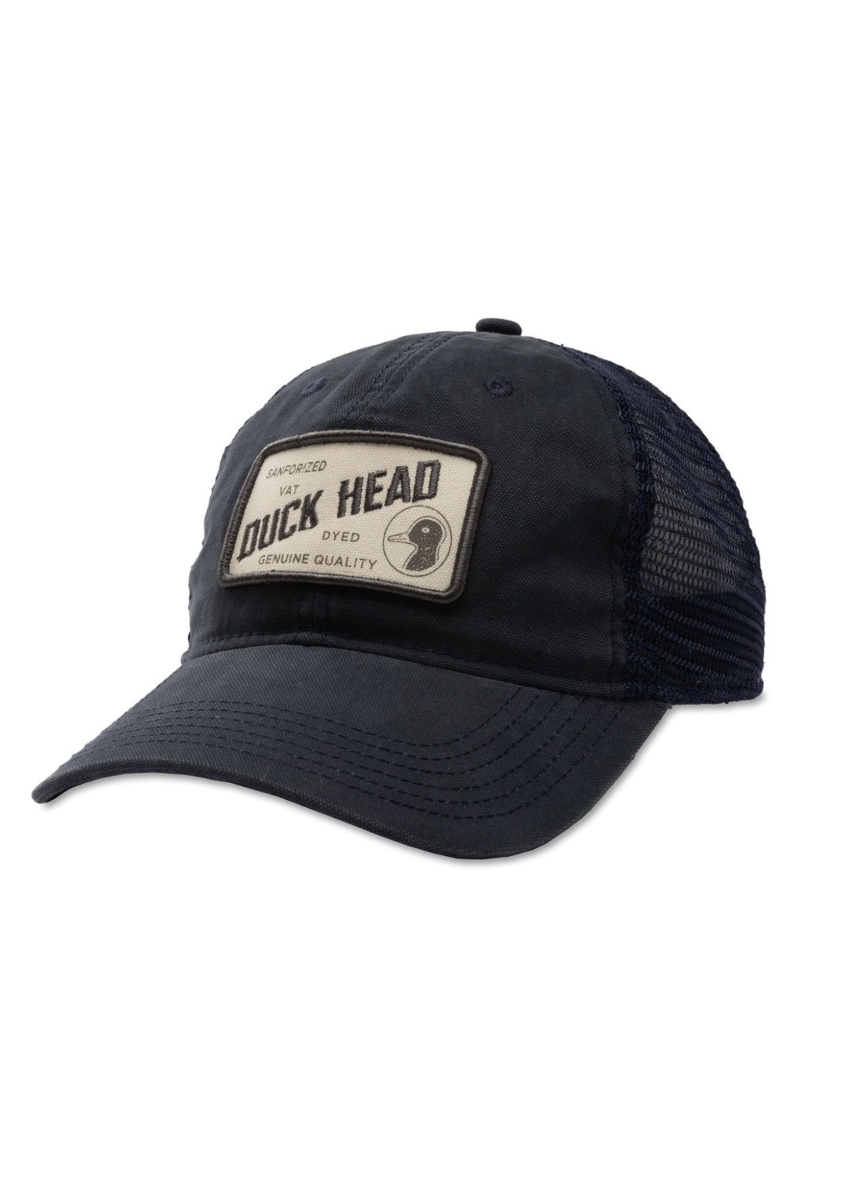 Duck Head Sanforized Trucker Hat Navy/Navy