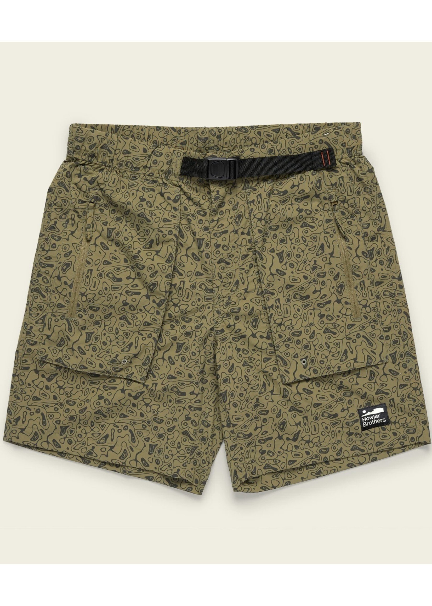 Howler Brothers Pedernales Packable Shorts  Alchemy Aloe