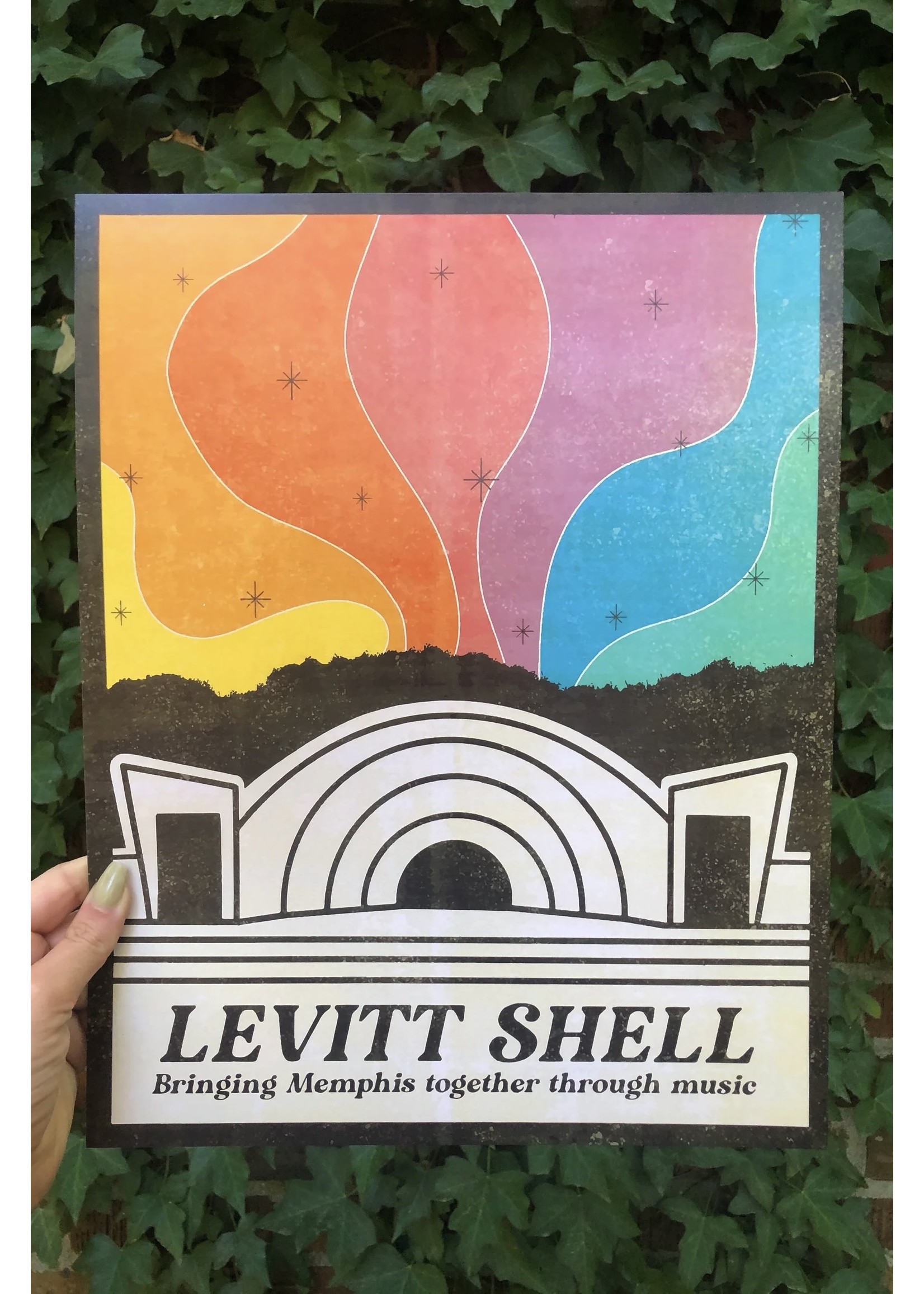 North Evergreen North Evergreen Levitt Shell Retro 11x14