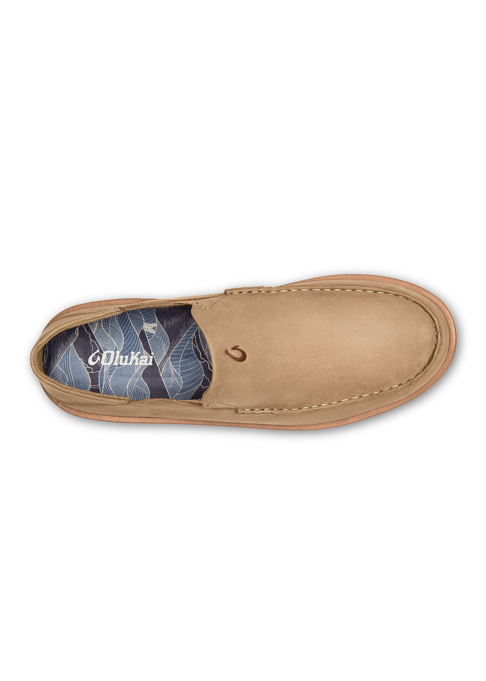 OluKai Shoes Kalia Leather Slip-On Shoe