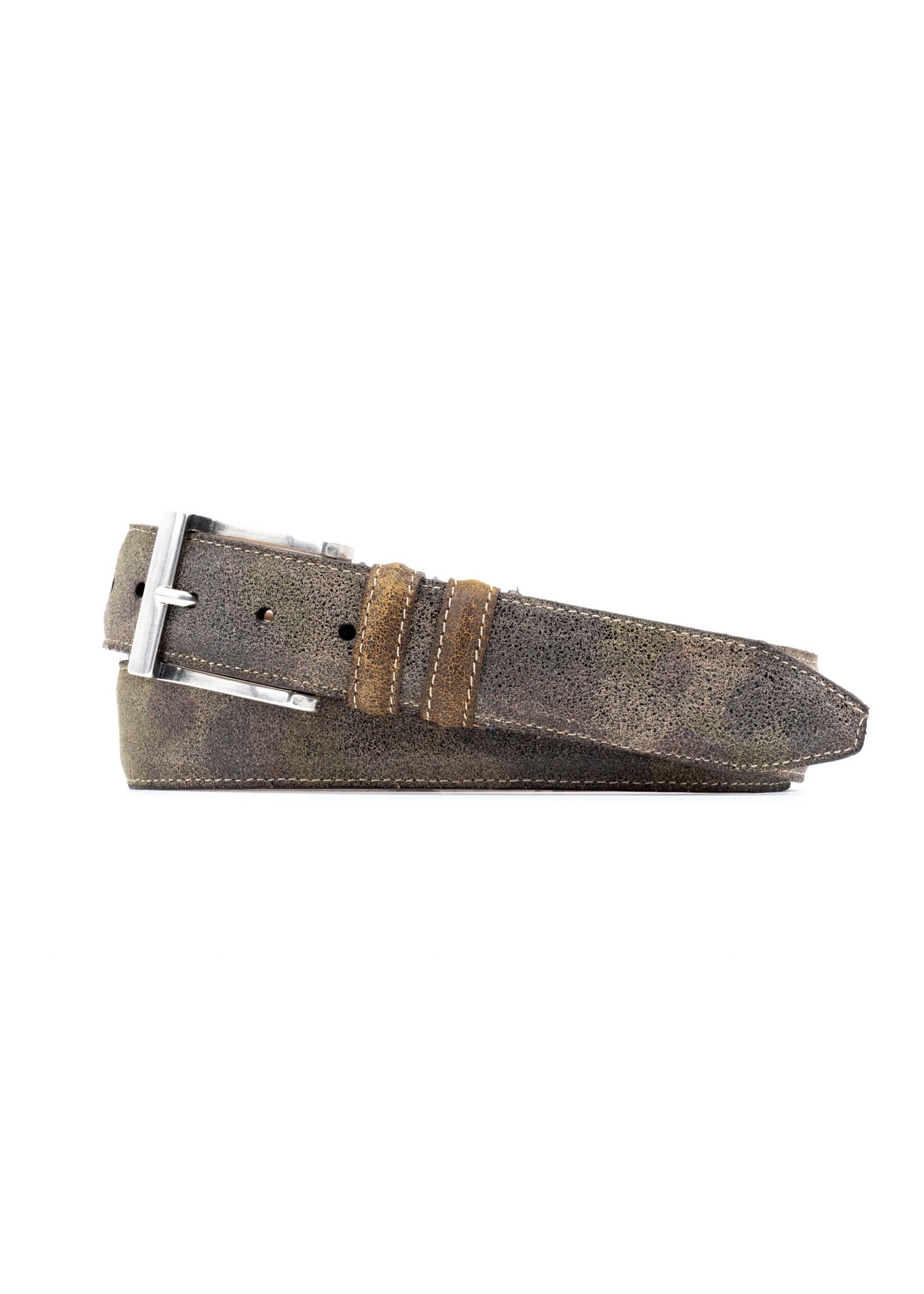 Martin Dingman Bill Water Repellent Suede Leather Belt