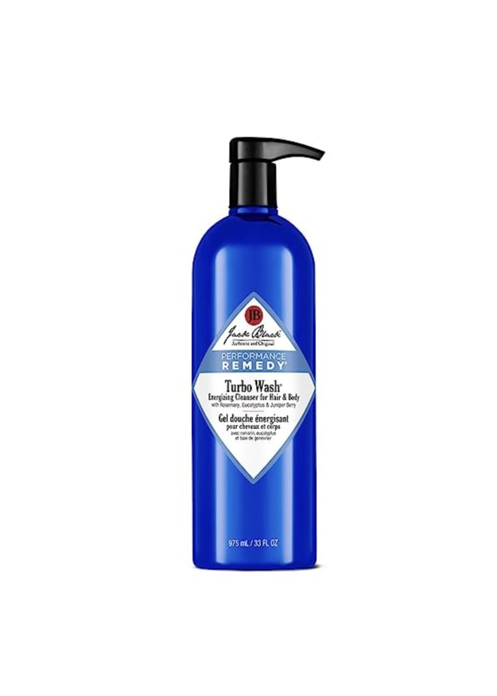 Jack Black Turbo Wash Energizing Cleanser for Hair and Body 33 oz
