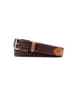 Martin Dingman Lexington Braided Elastic Leather Belt