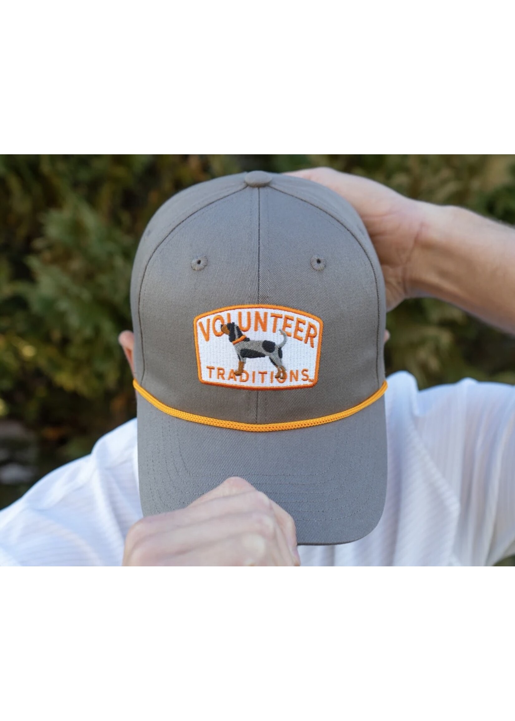 Volunteer Traditions Bluetick Draft Rope Hat Grey