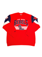 Mitchell & Ness University of Mississippi NCAA All Over Crew 3.0