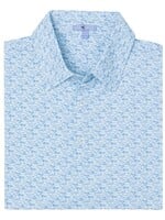 Memphis Pouncer White Performance Polo - Oxbeau