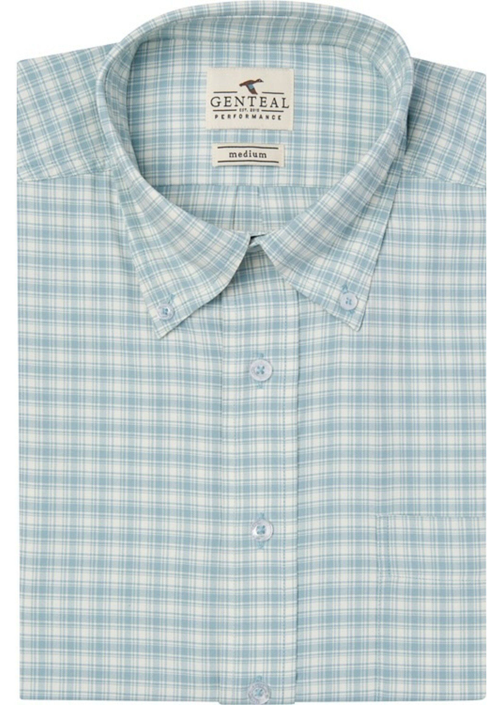 GenTeal Apparel Ashland Plaid Softouch Performance Woven