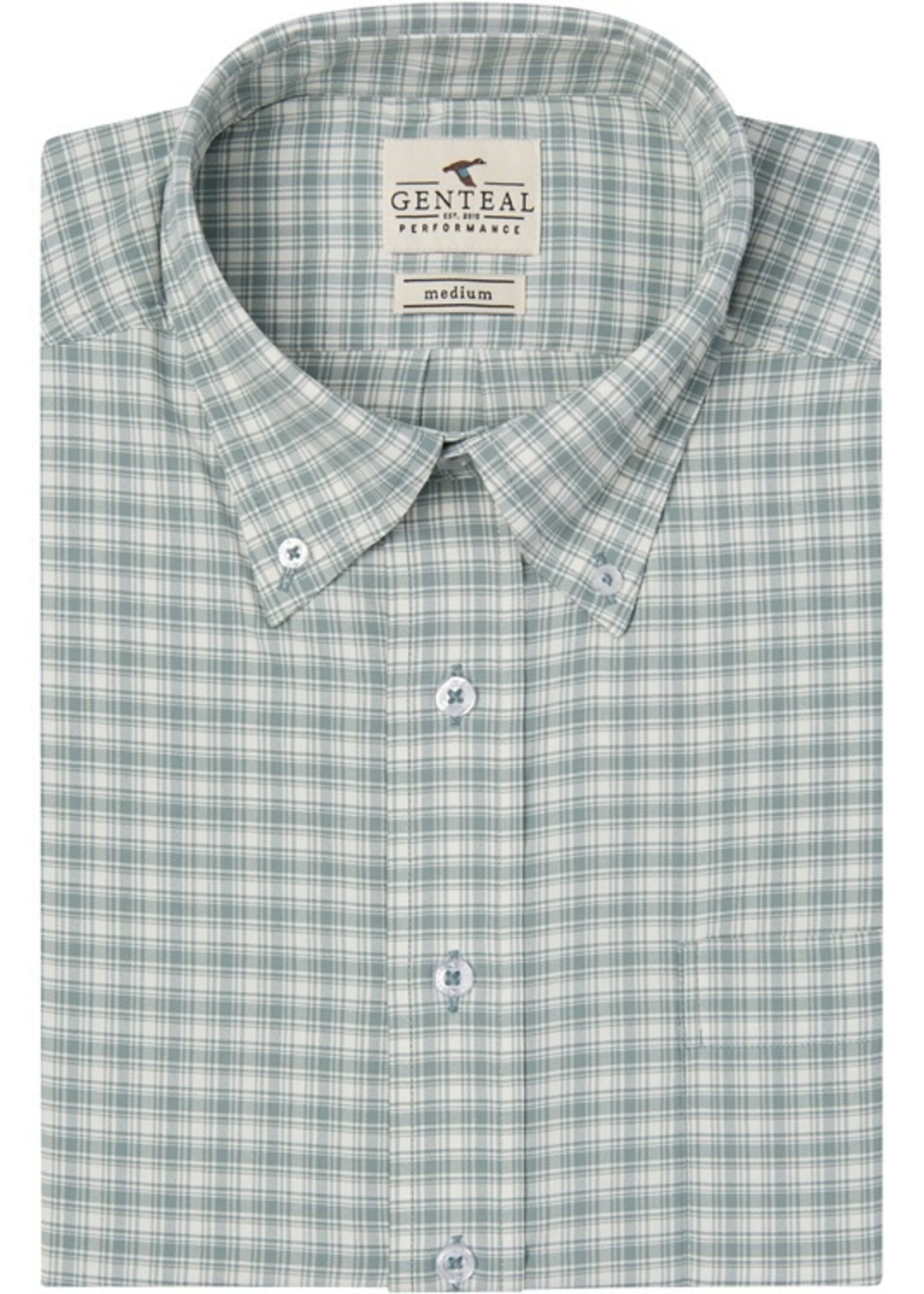 GenTeal Apparel Ashland Plaid Softouch Performance Woven