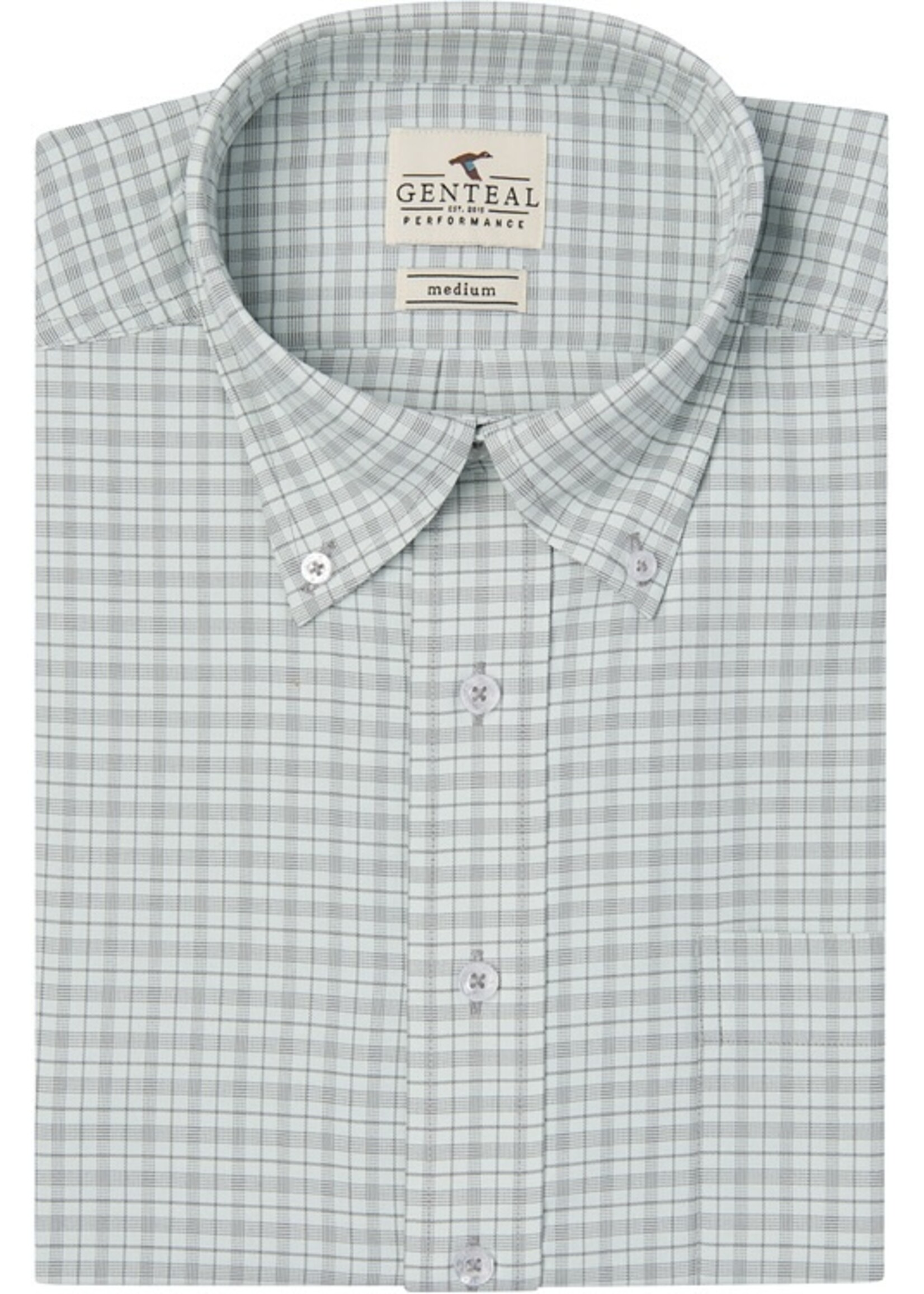 GenTeal Apparel Heirloom Plaid Softouch Performance Woven