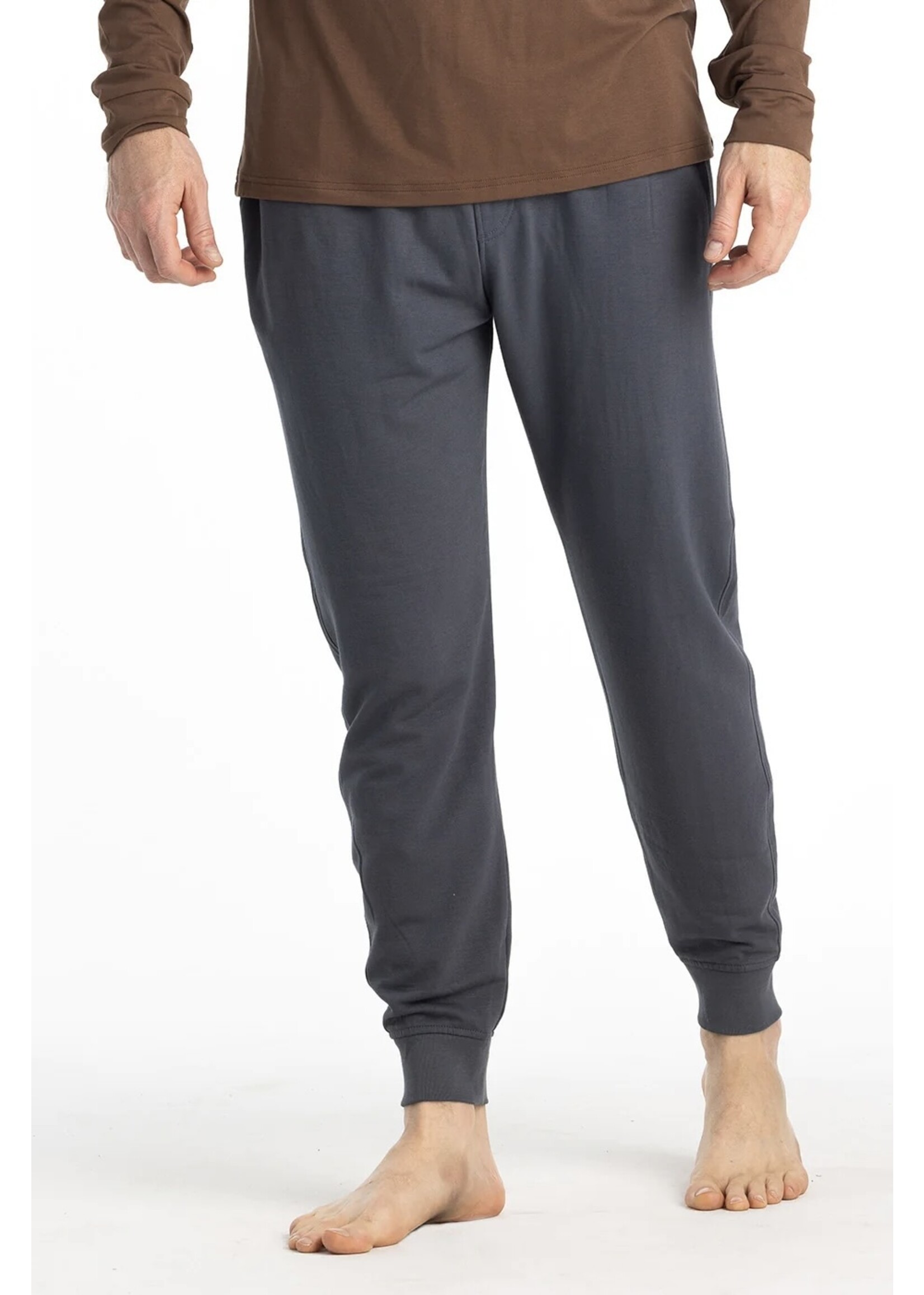 Bamboo Fleece Pant Charcoal – Loko Sport