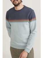 Marine Layer Men's Reed Jacquard Crew Sweater