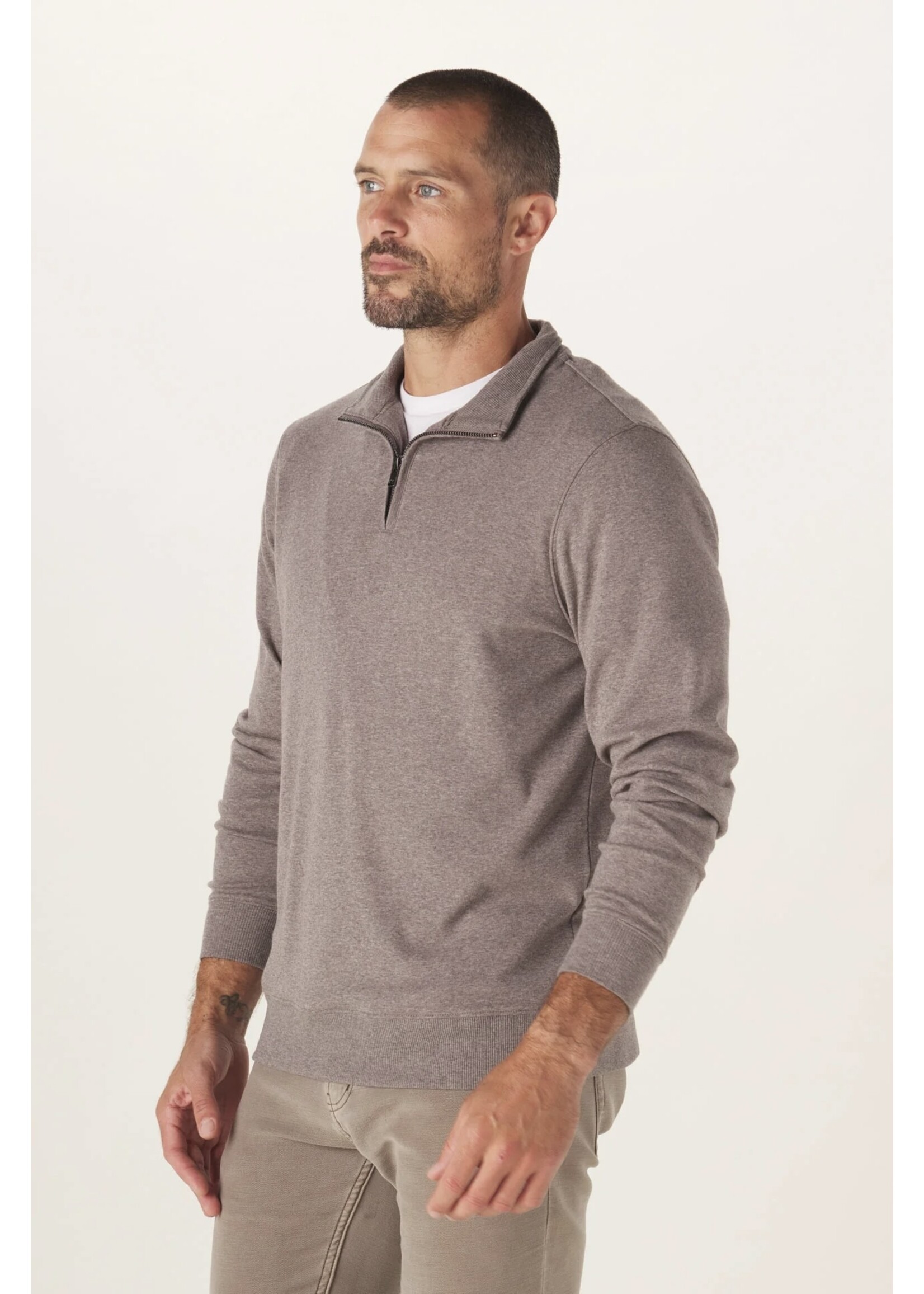 Quarter-Zip Hoodie - Oxbeau