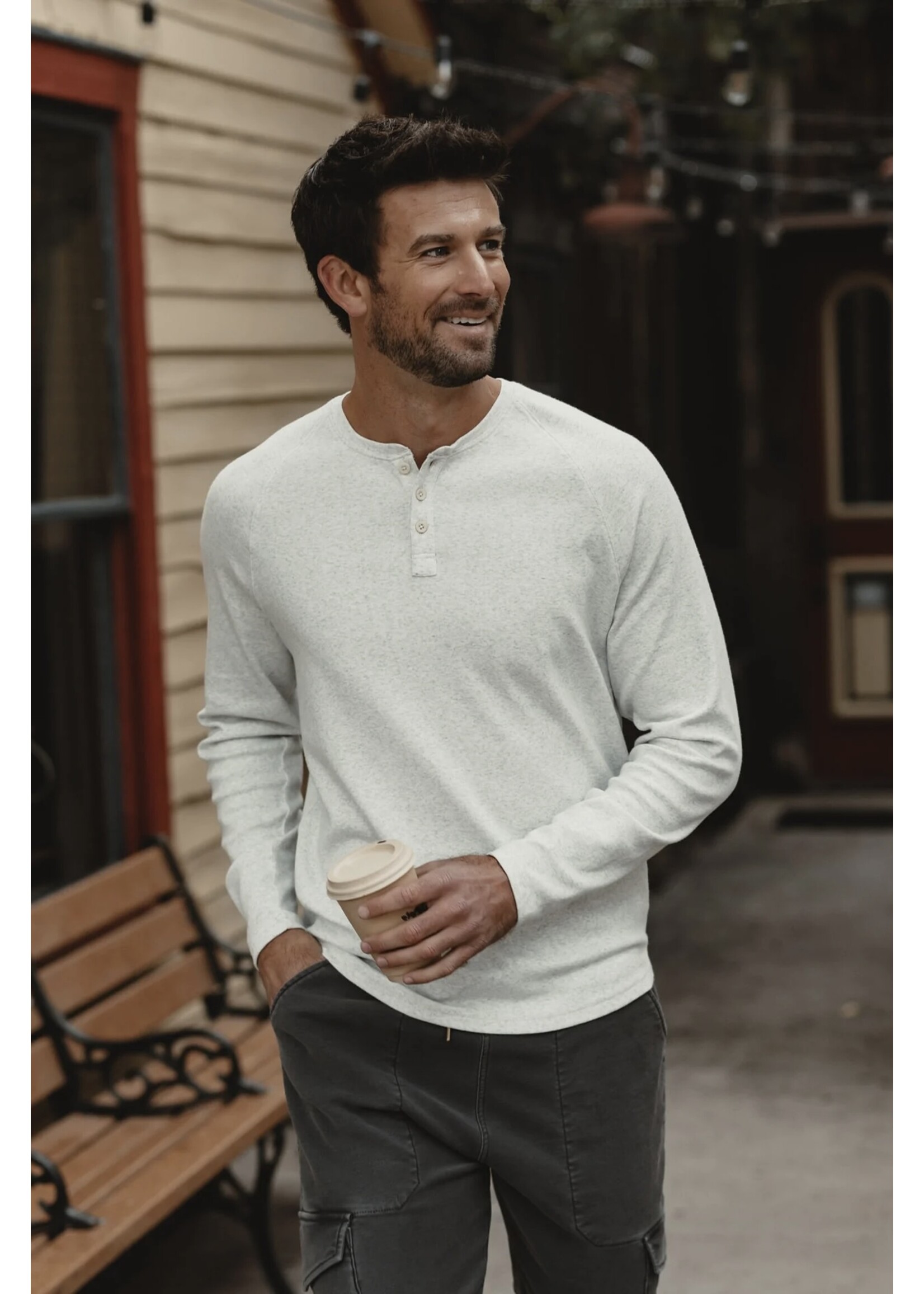 The Normal Brand Puremeso Everyday Henley