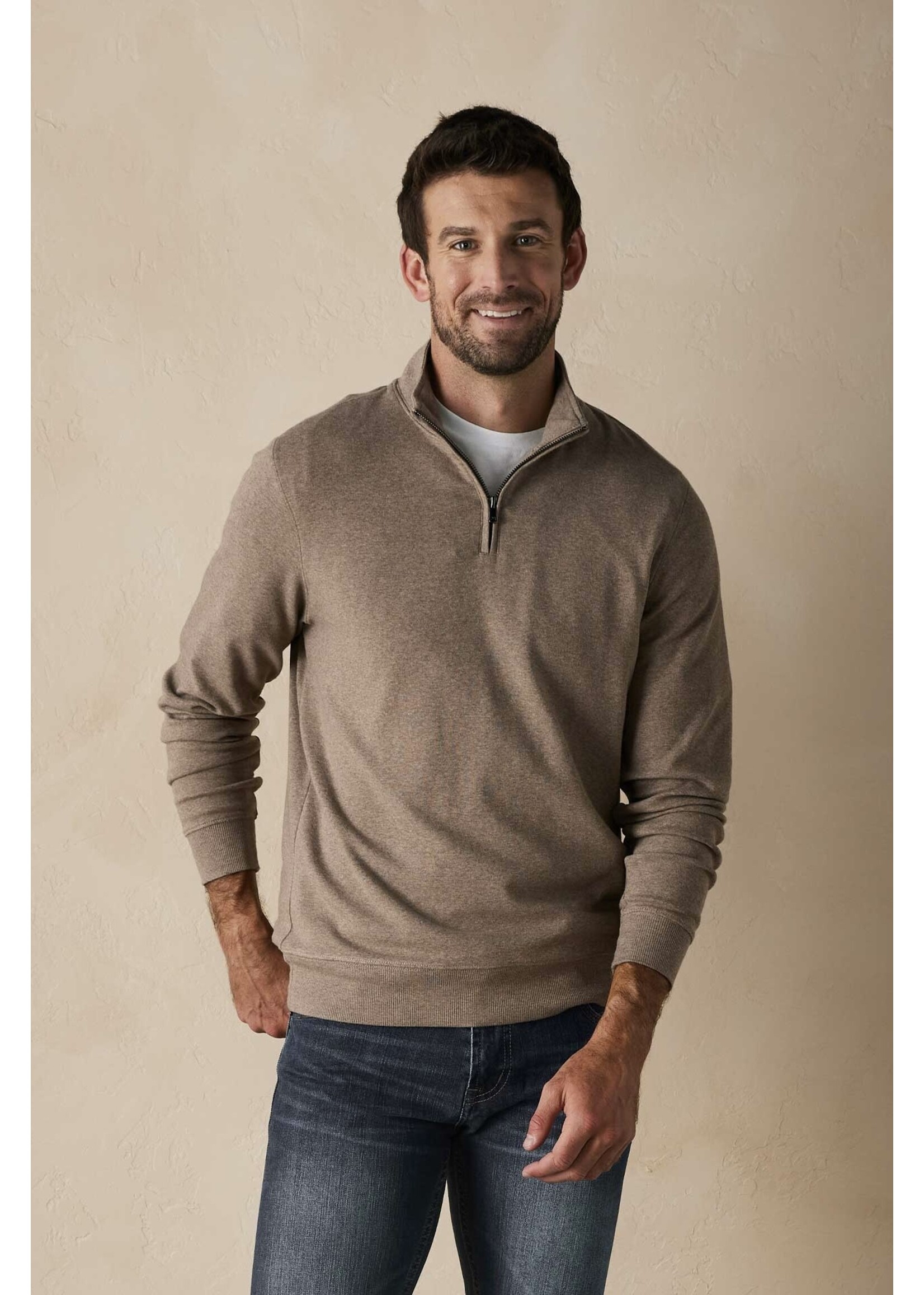 The Normal Brand Puremeso Weekend Quarter Zip