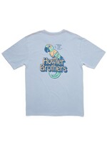 Howler Brothers Cotton T Chatty Bird Dusty Blue