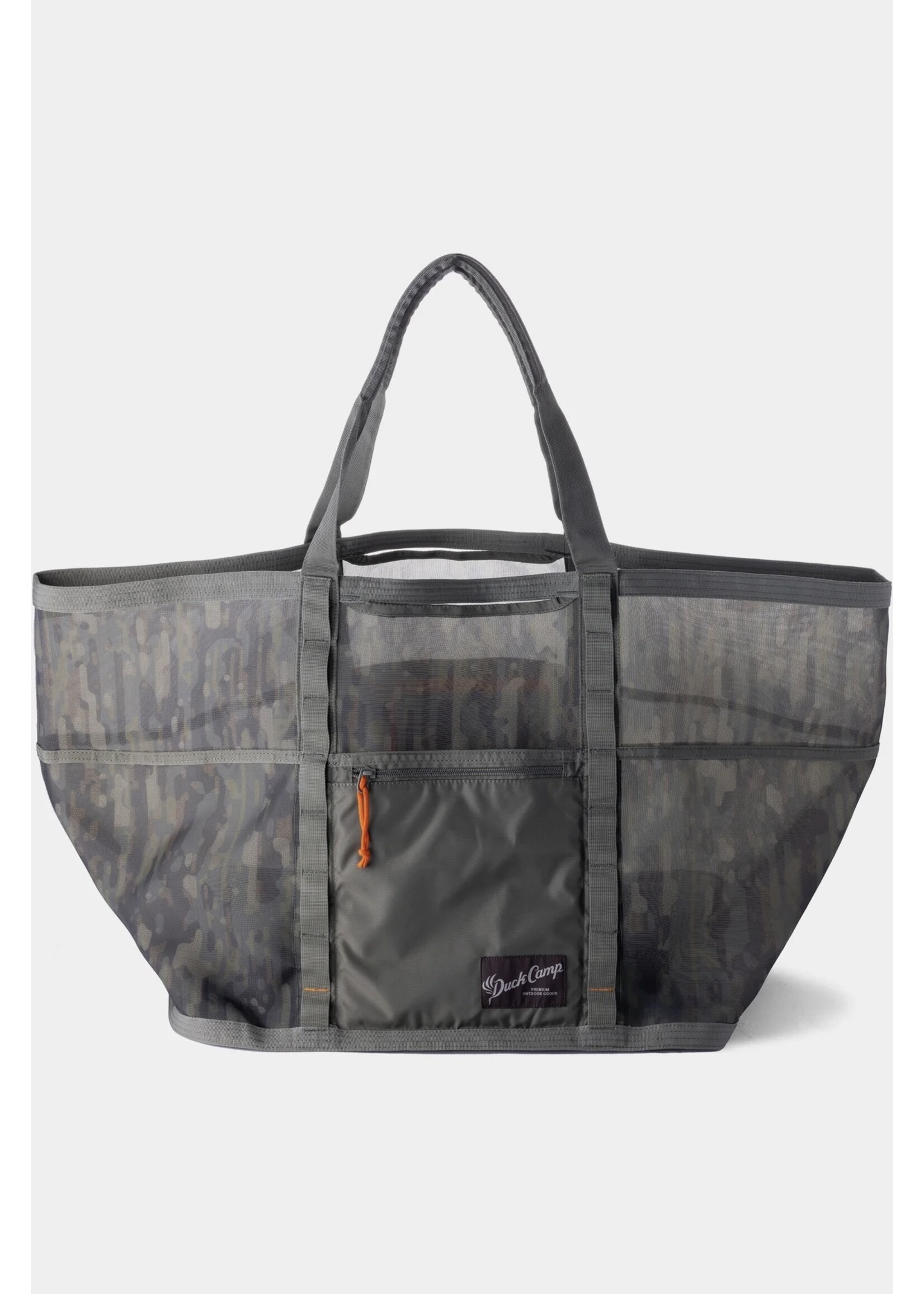 Duck Camp Mesh Gear Tote Large Woodland