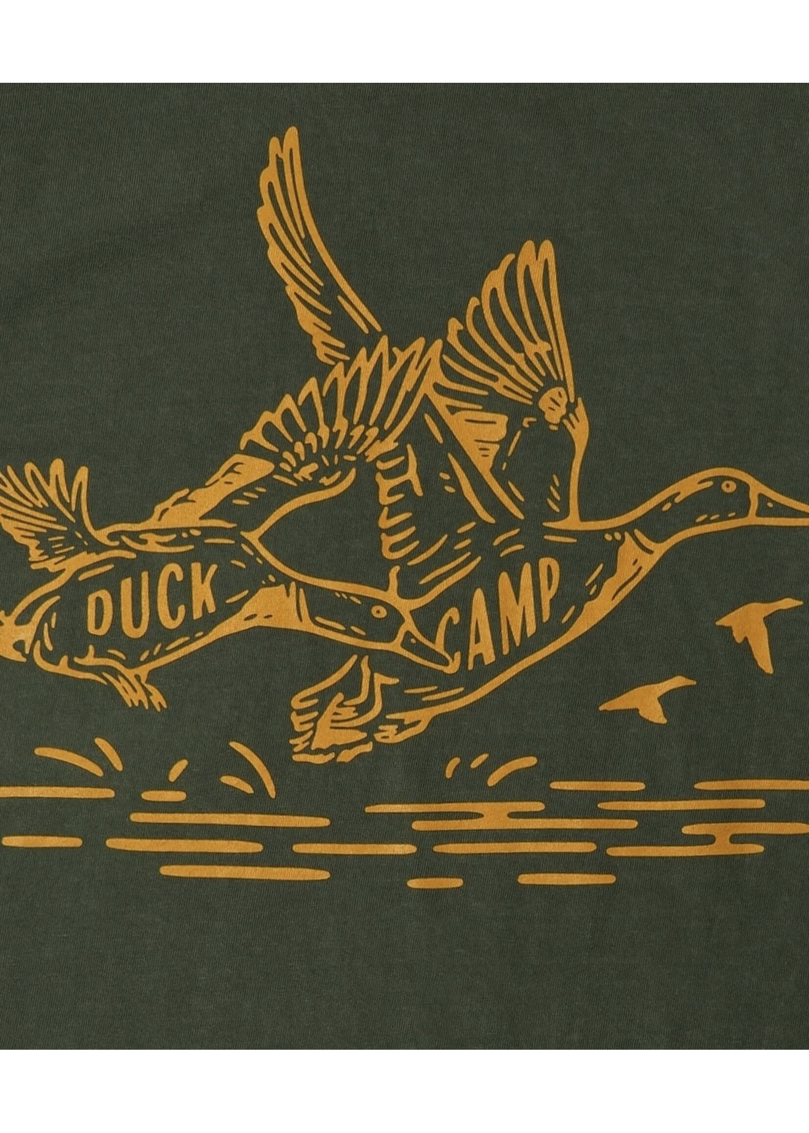Duck Camp Graphic Tee Flight of the Mallards Moss