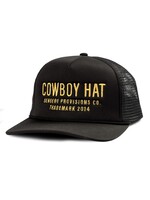 Sendero Provisions Company Cowboy Hat Black/Gold
