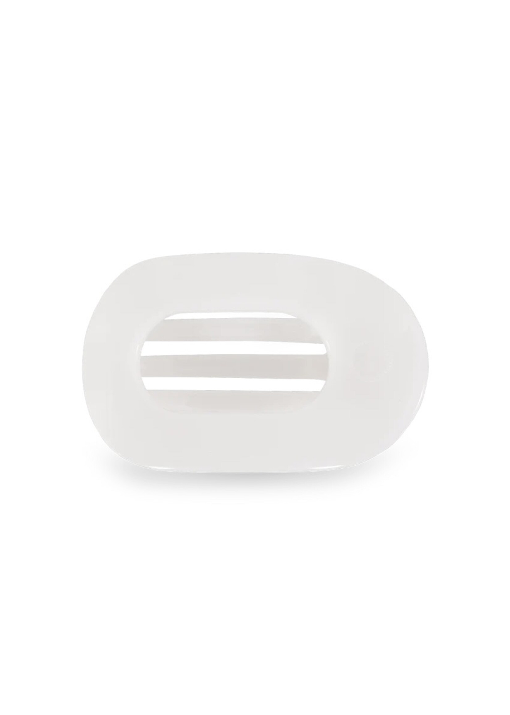 TELETIES Small Flat Round Hair Clip