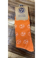 Volunteer Traditions Tristar Socks Orange