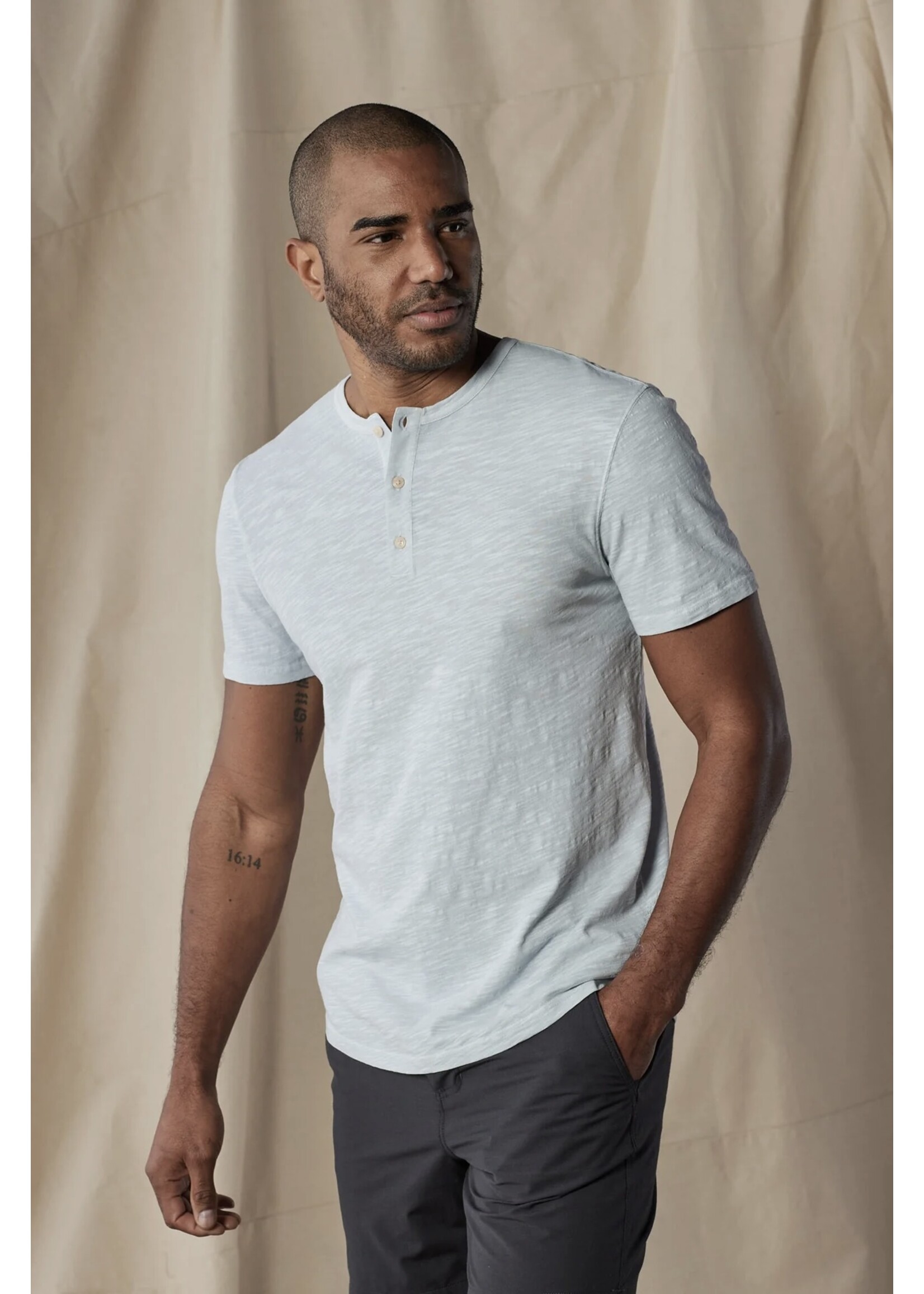The Normal Brand Legacy Jersey SS Henley