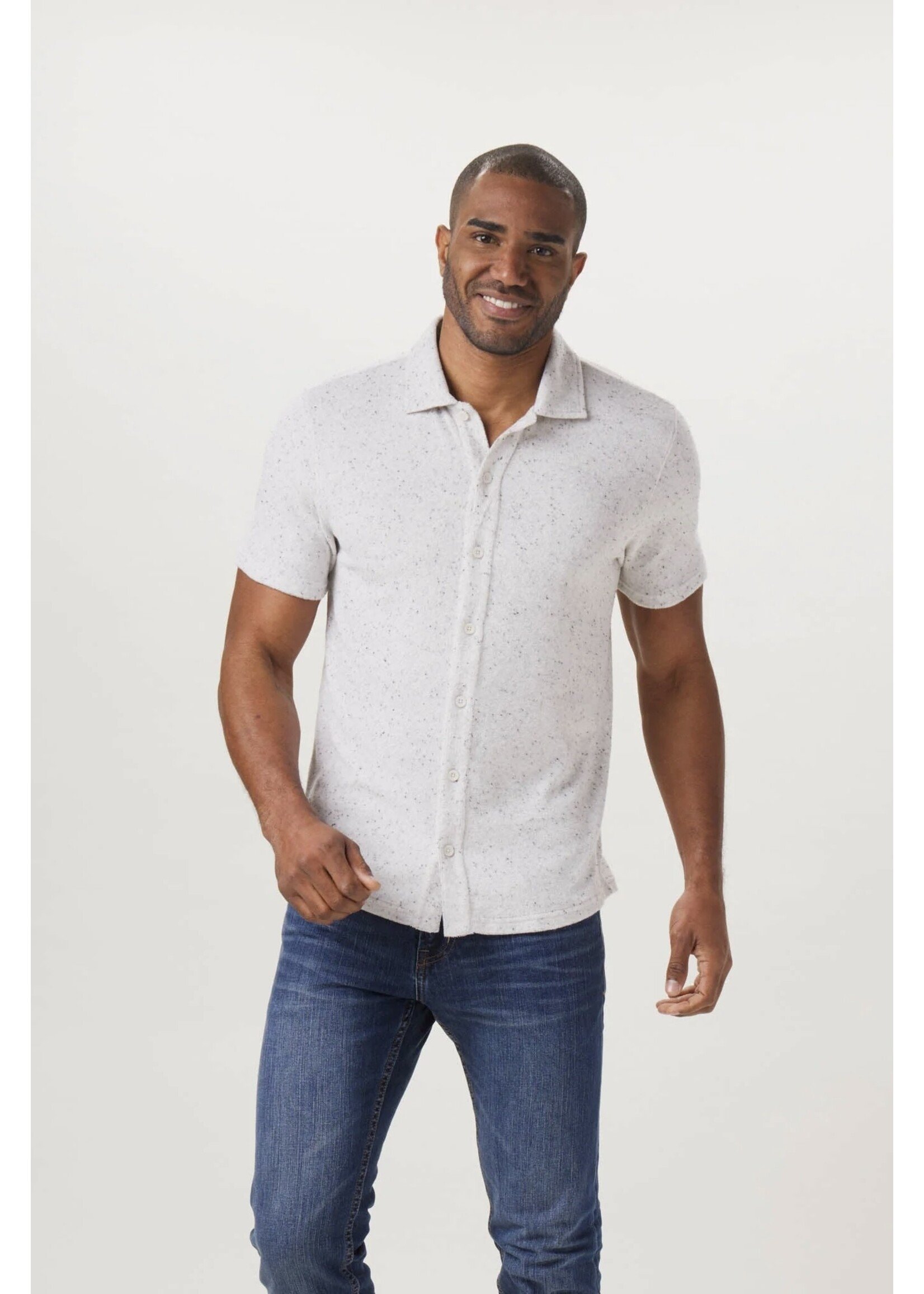The Normal Brand Towel Terry Button Down
