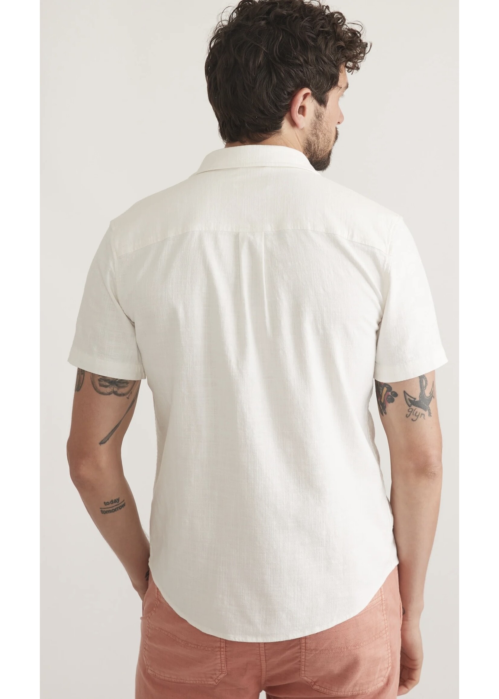 Marine Layer SS Classic Stretch Salvage Shirt