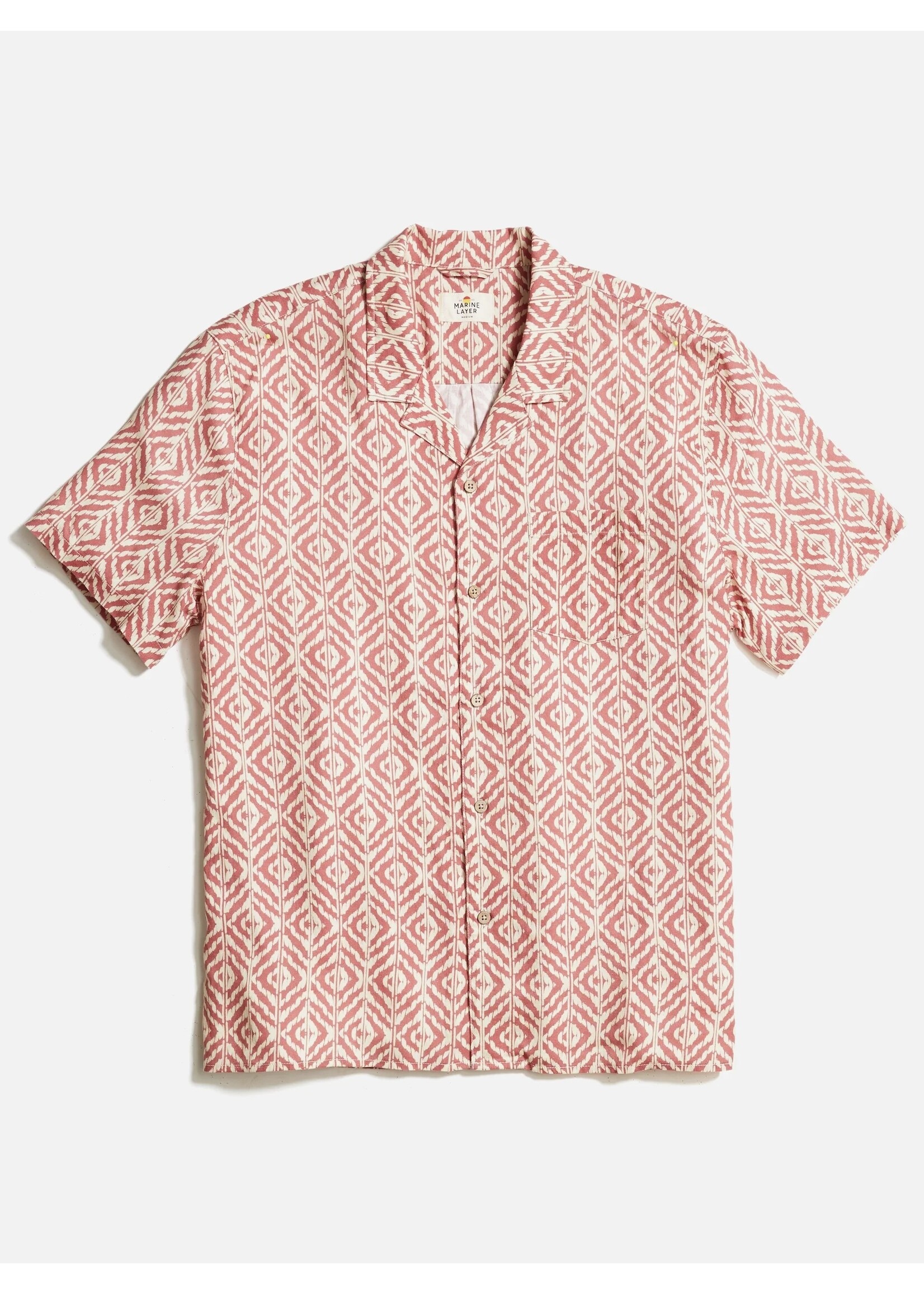 Marine Layer Tencel Linen Resort Shirt