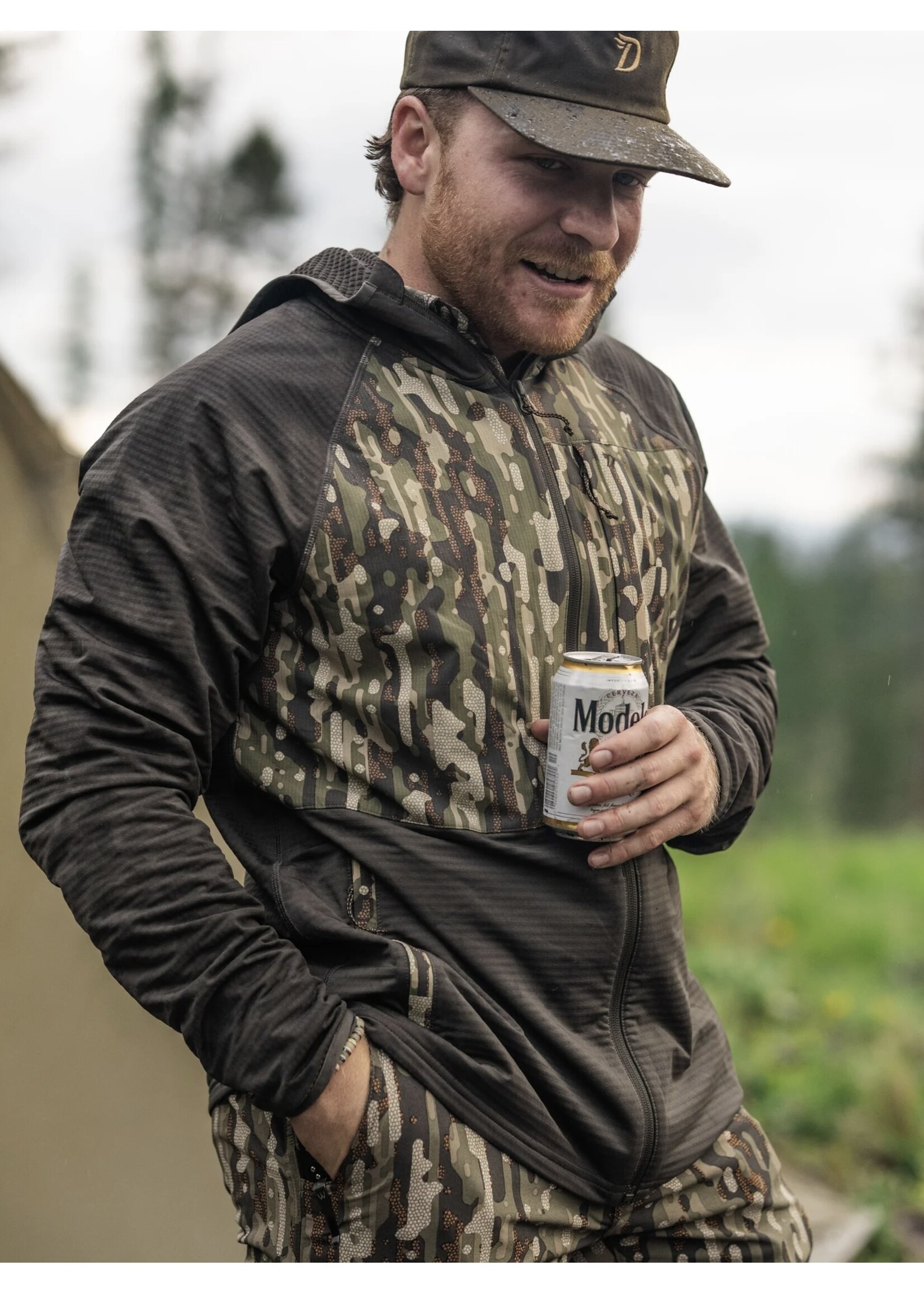 Duck Camp Lightweight Grid Tech Fleece Full Zip