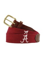 Smathers & Branson Alabama Needlepoint Belt