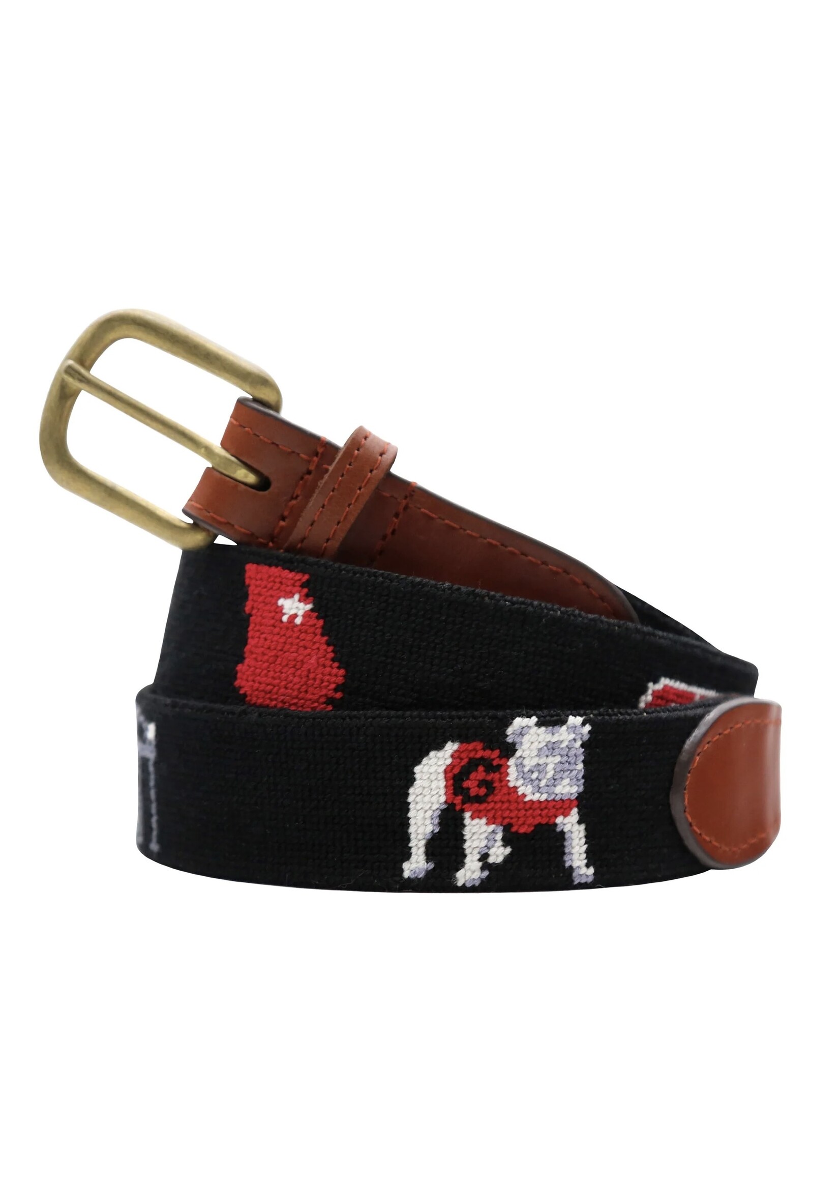 Smathers & Branson Georgia Life Needlepoint Belt