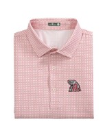 GenTeal Apparel Alabama Crimson Tide  Tile Print Polo